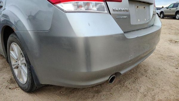 2010-2014 Subaru Legacy Outback Rear Bumper Cover Assembly Back Ssm Steel Silver — photo 5