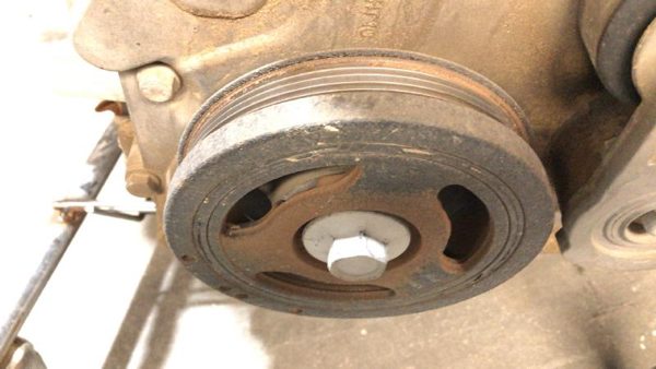2014-2020 Buick Regal 2.0l Turbo Harmonic Balancer Crankshaft Pulley With Bolt — photo 3