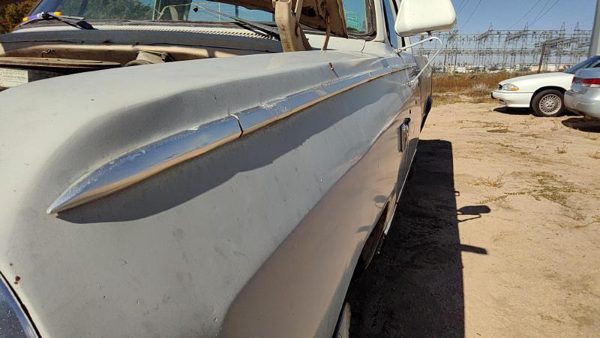 1981-1993 Dodge D350 Driver Left Chrome Moulding From Fender Oem Trim Strip — photo 4