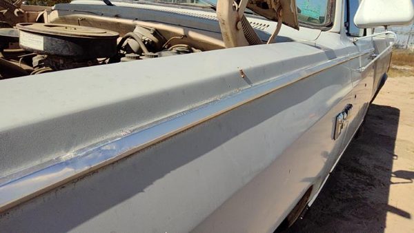 1981-1993 Dodge D350 Driver Left Chrome Moulding From Fender Oem Trim Strip — photo 7