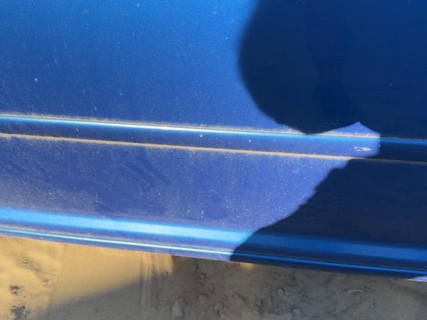 1999-2005 Vw Jetta Driver Left Front Moulding From Door Oem Without Chrome Blue — photo 4