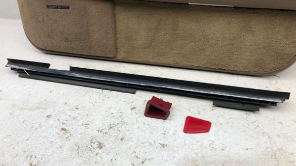 92 Buick Park Ave Ultra Passenger Right Front Door Trim Panel With Switches Tan — photo 4