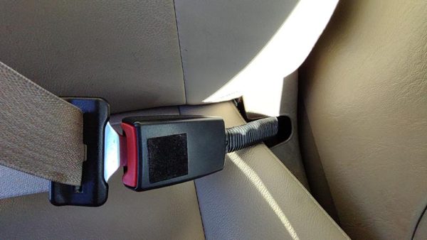 2007 Ford Escape Front Seat Belt Nh Dark Pebble Tan — photo 3