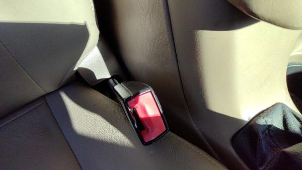 2007 Ford Escape Front Seat Belt Nh Dark Pebble Tan — photo 2
