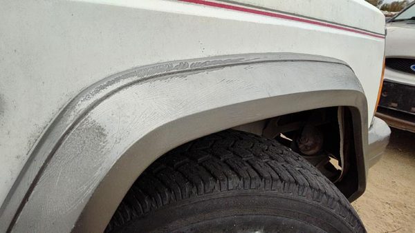 1987-1996 Jeep Cherokee Passenger Right Front Wheel Flare Moulding Oem Fender — photo 4