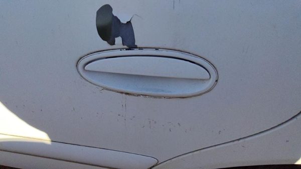 1997-2005 Buick Century Driver Left Rear Outside Door Handle Oem Back White — photo 3