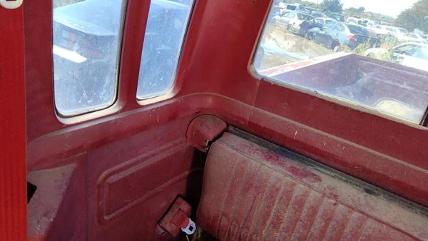 1987-1991 Ford F150 Passenger Right Rear Inside Trim Panel Oem Extended Cab Red — photo 3