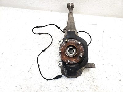 06-13 M35X Driver Left Front Spindle Steering Knuckle With Wheel Hub Oem Awd