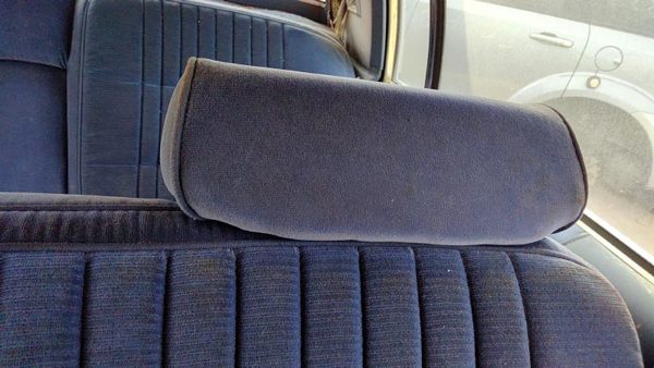 1980-1984 Deville Sedan Lh Driver Left Head Rest Oem Cloth Blue — photo 2