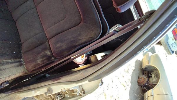 1989 Buick Century Driver Left Front Seat Belt Retractor Oem Shoulder Red — photo 3