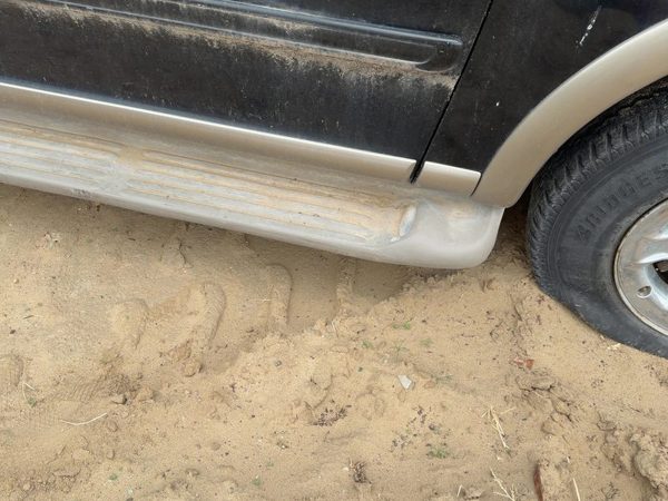 2000-2002 Ford Expedition Passenger Right Running Board Side Step Oem 4X4 Black — photo 3