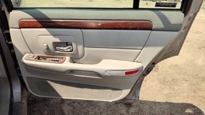 1999 Deville Passenger Right Rear Door Trim Panel With Switches Back 152 Neutral