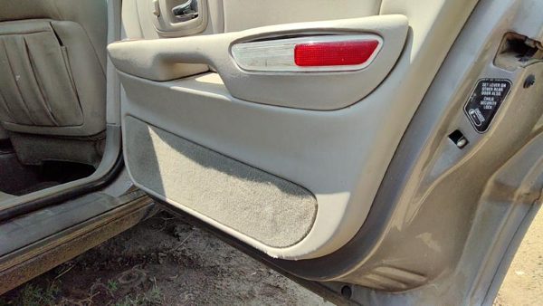 1999 Deville Passenger Right Rear Door Trim Panel With Switches Back 152 Neutral — photo 4