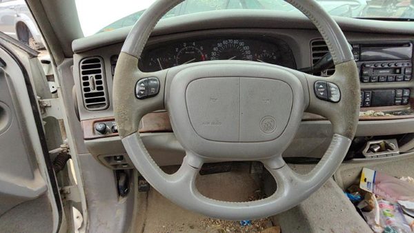 2000 Buick Park Ave Steering Wheel OEM Gray — photo 2