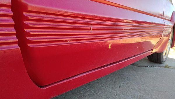 88-96 Grand Prix Driver Left Front Moulding From Door Oem Trim Strip Red 2 Door — photo 7