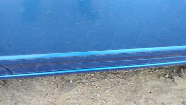 08-14 Dodge Avenger Passenger Right Front Moulding From Door Trim Strip Blue Pbd — photo 3