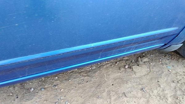 08-14 Dodge Avenger Passenger Right Front Moulding From Door Trim Strip Blue Pbd — photo 5