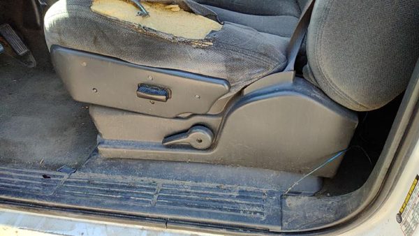 2005 Sierra 1500 Hd Driver Left Side Seat Trim Panel Oem Pewter 69D — photo 1