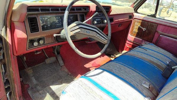 1983 Ford F150 Fender RH Blue Rusted — photo 3