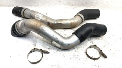 13-18 Ram 4500 Intercooler Pipe Pair Set Oem 6.7L Rubber Hose Damage 52014735Ab