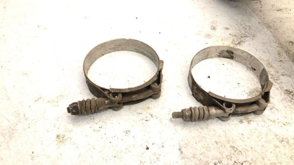 13-18 Ram 4500 Intercooler Pipe Pair Set Oem 6.7L Rubber Hose Damage 52014735Ab — photo 5