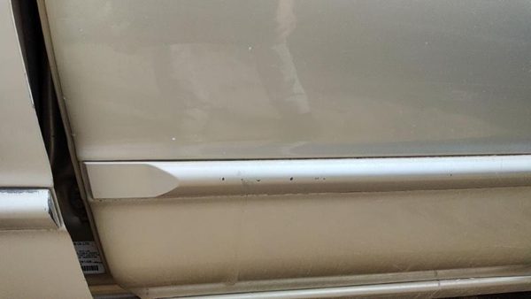 00-01 Nissan Maxima Driver Left Rear Moulding From Door Oem Back Trim Strip Gold — photo 3