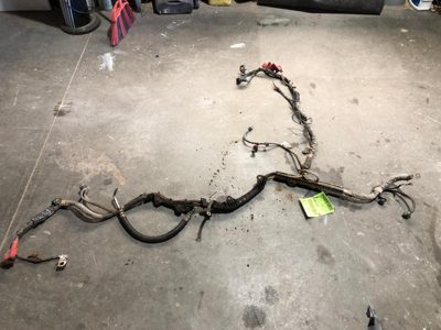 2015 Ford F250 Super Duty Battery Cable Wiring Harness Positive Negative 6.7L