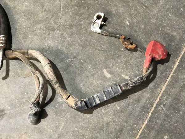 2015 Ford F250 Super Duty Battery Cable Wiring Harness Positive Negative 6.7L — photo 2