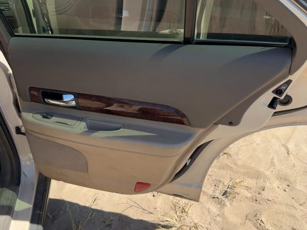 00-02 Lincoln Ls Passenger Right Rear Door Trim Panel With Switches Back Tan 4H — photo 1