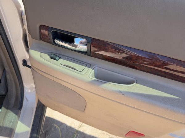 00-02 Lincoln Ls Passenger Right Rear Door Trim Panel With Switches Back Tan 4H — photo 2