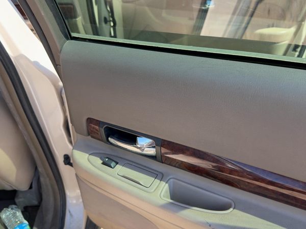 00-02 Lincoln Ls Passenger Right Rear Door Trim Panel With Switches Back Tan 4H — photo 3