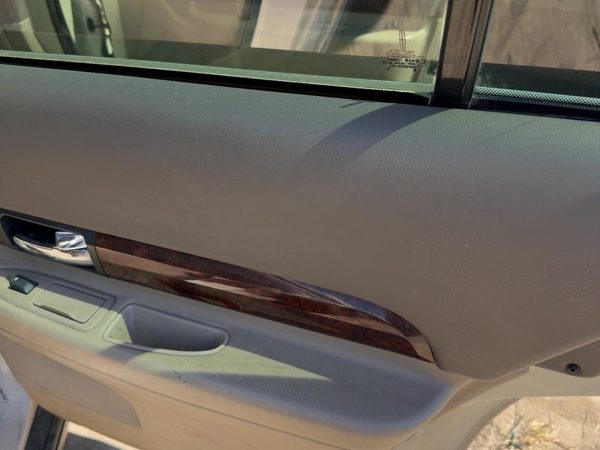 00-02 Lincoln Ls Passenger Right Rear Door Trim Panel With Switches Back Tan 4H — photo 6