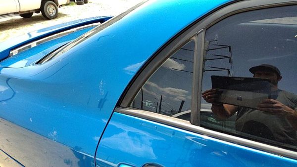 09-13 Toyota Corolla Passenger Right Rear Vent Window Back Door Glass With Frame — photo 1