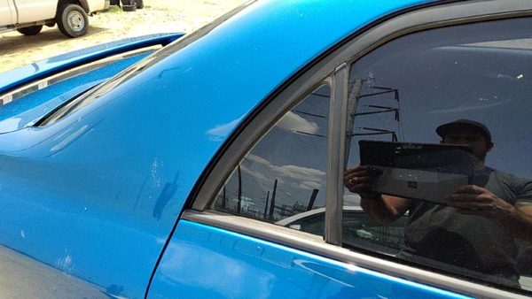 09-13 Toyota Corolla Passenger Right Rear Vent Window Back Door Glass With Frame — photo 2
