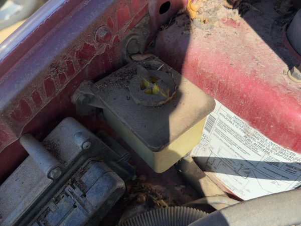 96-00 Town & Country Power Steering Fluid Remote Reservoir Tank Oem 3.8L — photo 4