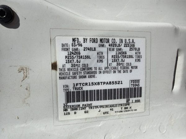 1996 Ford Ranger — vehicle photo 8