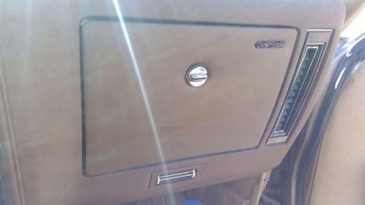 1980-1985 Olds 88 Glove Box Assembly Complete Door With Latch Oem Tan