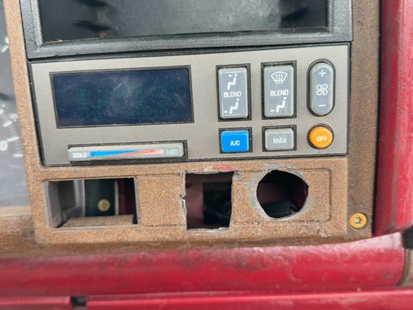 91-93 Silverado 1500 Temperature Control Module In Dash Heater Ac Head Unit Oem — photo 1