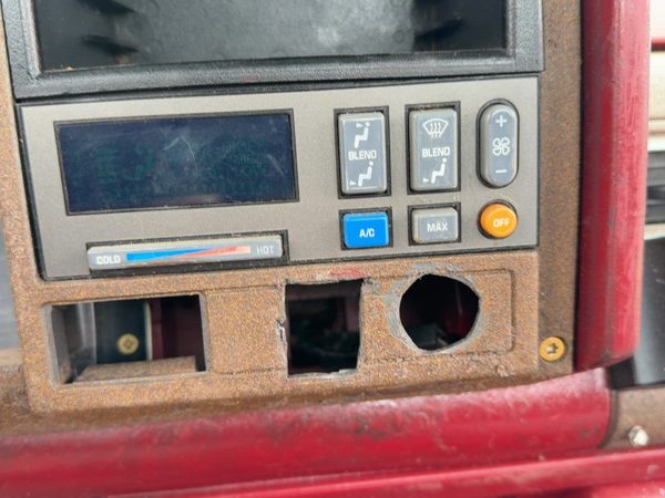 91-93 Silverado 1500 Temperature Control Module In Dash Heater Ac Head Unit Oem — photo 4