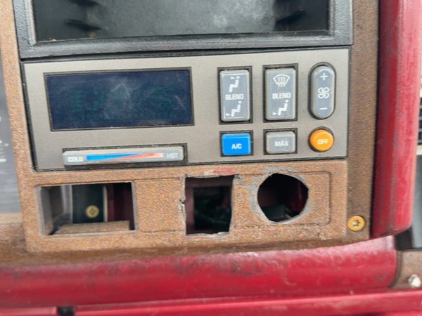 91-93 Silverado 1500 Temperature Control Module In Dash Heater Ac Head Unit Oem — photo 3