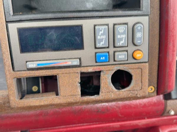 91-93 Silverado 1500 Temperature Control Module In Dash Heater Ac Head Unit Oem — photo 2