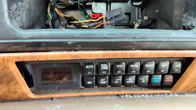 91-94 Buick Park Ave Temperature Control Module In Dash Heater Ac Head Unit Oem