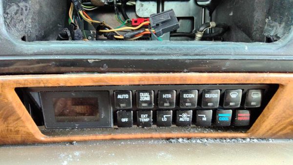91-94 Buick Park Ave Temperature Control Module In Dash Heater Ac Head Unit Oem — photo 2