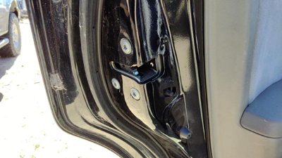 2007-2010 Nissan Sentra Driver Left Rear Door Latch With Rods/Cables Oem Back