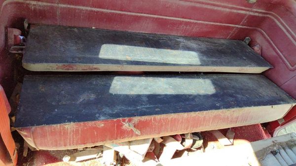 1987-1991 Ford F150 Rear Seat Assembly Oem Back Red — photo 5