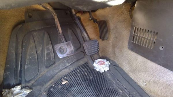 1981-1986 Isuzu Pup Pickup Complete Clutch And Brake Pedal Assembly Oem — photo 3