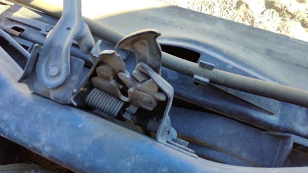 2001-2004 Dodge Caravan Hood Latch Assembly With Bracket Oem 04860439Ac — photo 4