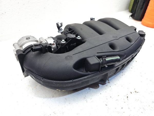 16-19 Explorer Police Interceptor Upper Intake Manifold With Throttle Body 3.7L — photo 6