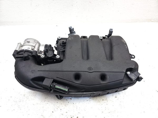 16-19 Explorer Police Interceptor Upper Intake Manifold With Throttle Body 3.7L — photo 5