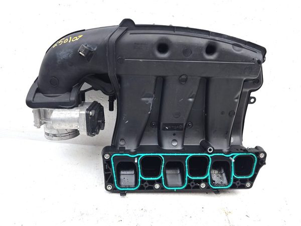 16-19 Explorer Police Interceptor Upper Intake Manifold With Throttle Body 3.7L — photo 9